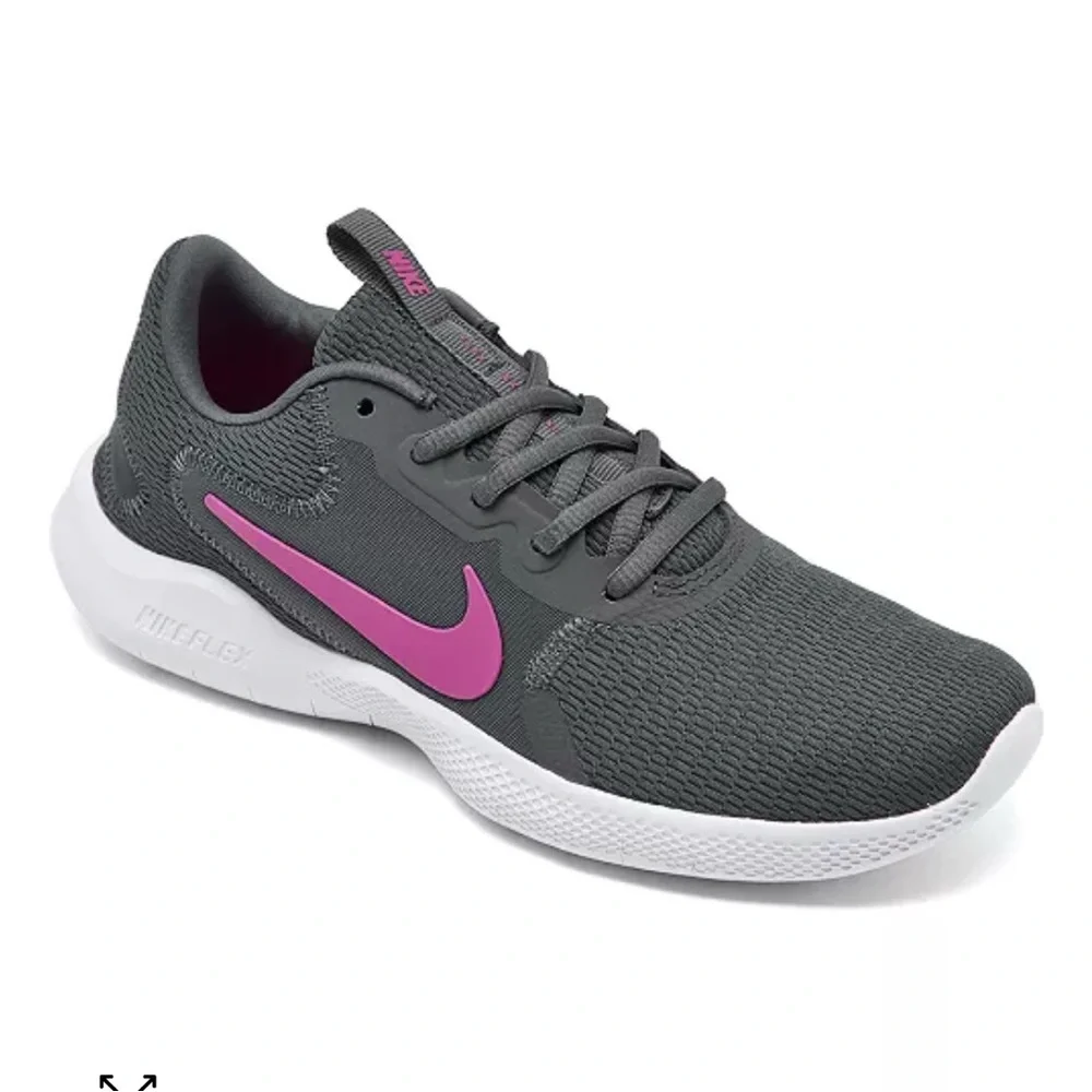 💕Nike Charcoal & Pink Sneakers - Picture 1 of 6